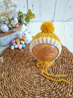 TOUCA POMPOM - NEWBORN - loja online
