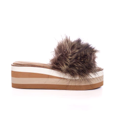 Plataformas Liverpool Beige - La Beaute Piel