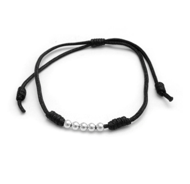 Pulsera Black Ajustable/Plata925 thumbnail 2