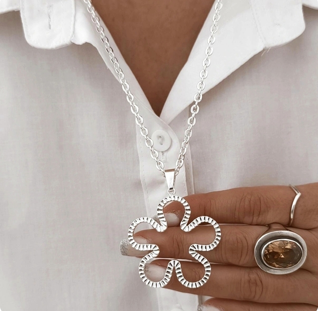Conjunto Flor Xxl Calada/Largo Total 55Cm thumbnail 2