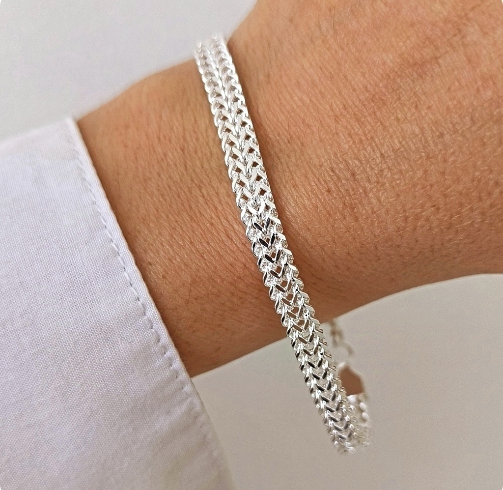 Pulsera London/Unisex/Acero Blanco thumbnail 3