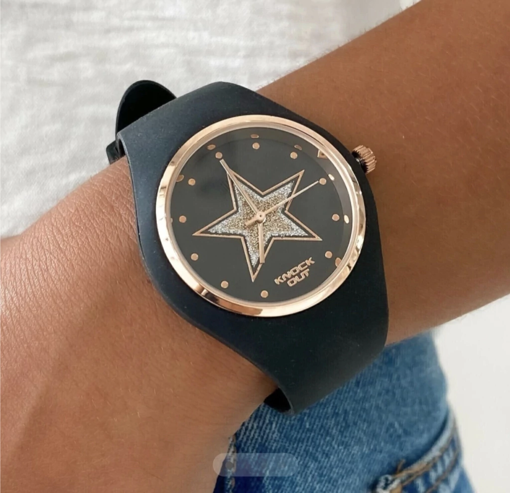 Knockout super Star Negro con Rosé