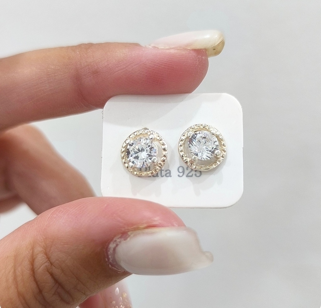 Aros Ludmila/Par/Cubic/Plata925 thumbnail 3