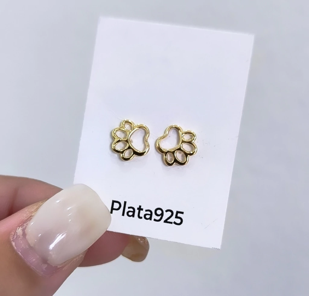 Abridor Plata Gold/Huella calada