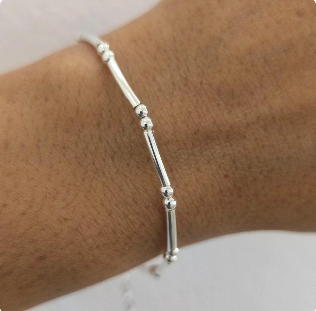 Pulsera Ludmila regulable/Plata925