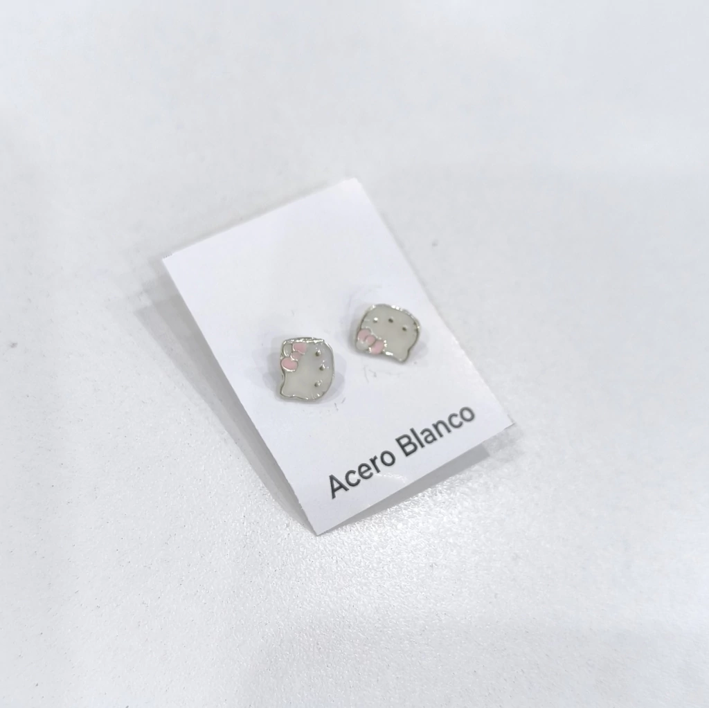 Abridor Kitty/Par/Acero blanco