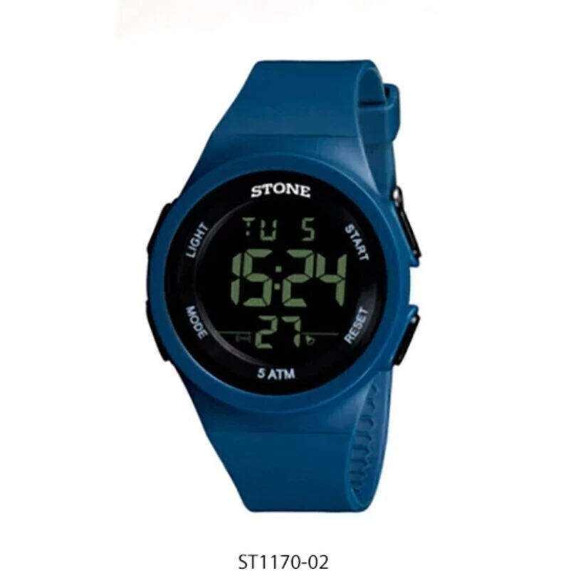 Reloj Stone/Unisex/Azul oscuro