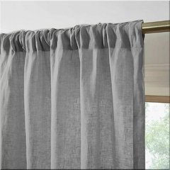 Juego de Cortinas Gasa pañalera 2.50 mt 100% Algodón