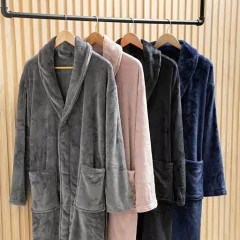 Bata de Microflannel - Almar Casa Deco