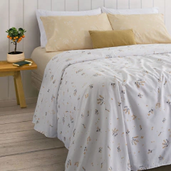 Juego de sabanas Queen 180 hilos Fiori linea dover