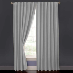 Juego de Cortinas Tusor 100% Algodón - Almar Casa Deco