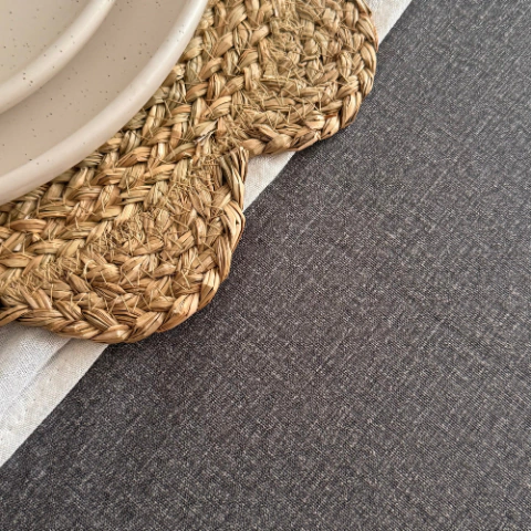 Mantel Antimancha- Repelent Liquido Gris Oscuro Jaspeado - comprar online