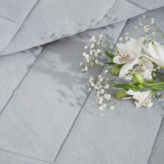 EDREDON OTTAWA 21/2 PL GRIS PERLA - comprar online