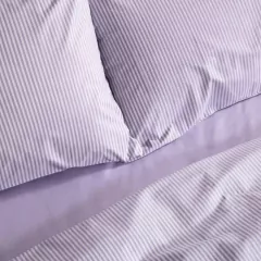 Juego De Sábanas 21/2 pl Full 180 Hilos 100% Algodón Palette Lines Lila - comprar online