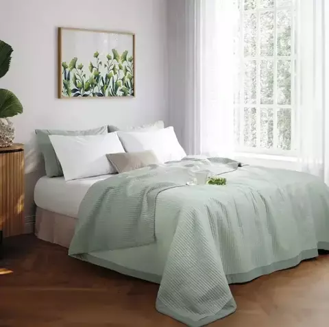 Cover 21/2 pl Denver Verde agua - comprar online
