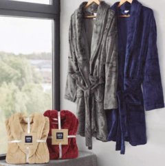 Bata de Microflannel