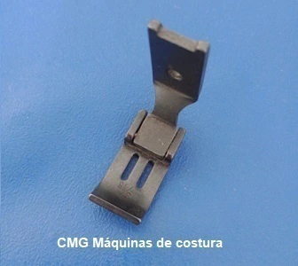 223759-3/16 Calcador Pespontadeira 2 Agulhas Ponto fixo 3/16 Sem Guia