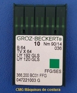 B64 Agulha TVx64 para Máquina Interlock