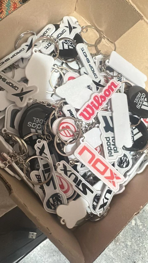 Llaveros de Padel Resinados - Marcas x1 - comprar online