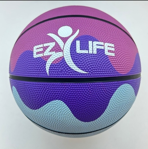 Pelota Basquet Ez Life N7 Rosa/Celeste/Violeta - comprar online
