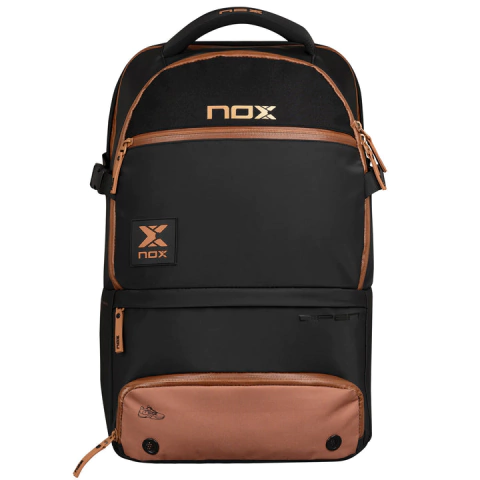 Mochila Nox Luxury Open Series Black/Brown - comprar online