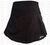 Pollera con short lycra clásica Saro negra - comprar online