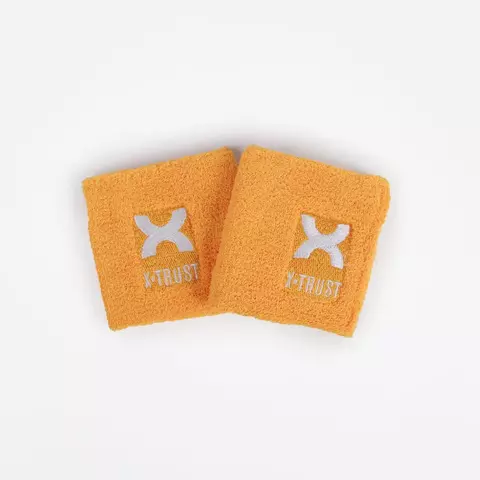 Par Muñequeras Classic X-Trust Naranja - comprar online