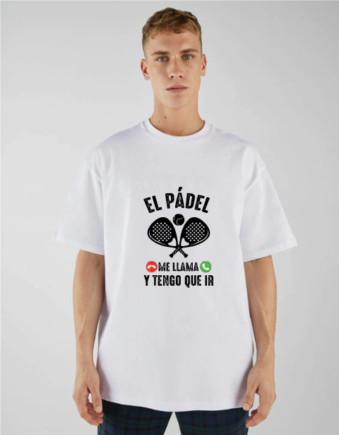 Remera Deportiva Lite El Padel Me Llama Entrenamiento - comprar online