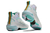Tênis Air Jordan 37 x Guo Ailun 'White Island Green' na internet