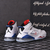 Tênis Nike Air Jordan Mars 270 White Red Blue na internet
