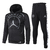 Conjunto Agasalho Jordan PSG Calça e Jaqueta com Capuz - Preto