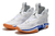 Tênis Air Jordan 36 White Blue