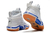 Tênis Air Jordan 36 White Blue na internet