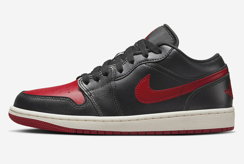 Tênis Air Jordan 1 Low “Bred Sail”
