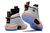 Tênis Air Jordan 36 White Orange Black na internet