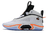 Tênis Air Jordan 36 White Orange Black - Sportsneakers