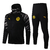 Conjunto Agasalho Puma Borussia Dortmund Calça e Jaqueta com Capuz e Zíper