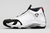 Tênis Air Jordan 14 Retro 'Black Toe' 2014