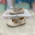 Sapatilha Mini Napa Off White Cristais MeninaRio
