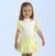 Conjunto Lacinhos Saia Amarela Paetê PetitCherie - loja online