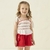 Conjunto Linho Vermelho Short Alfaiataria PetitCherie