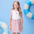 Conjunto Regata Saia Laise Cerejas Tule Momi - Mari Kids