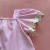 Conjunto Bata Listras Rosa Neon Short Sarja Off White Momi - comprar online