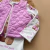 Vestido Always Love Ursinho Colete Rosa Infanti - loja online