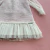 Vestido Chanel Tweed Rosa Manga Longa Tule Bambollina - Mari Kids