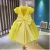 Vestido Luxo Bianca Boneca Amarelo Farfalla . - comprar online