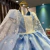Vestido Luxo Frozen Let It Go Flocos de Neve Zibeline Capa Farfalla- - Mari Kids