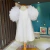 Vestido Luxo Letizzia Branco Farfalla-