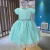 Vestido Luxo Bianca Boneca Verde Menta Tule Brilho Farfalla - - comprar online
