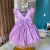Vestido Luxo Beatrice Fundo do Mar Sereia Lilás Farfalla - - comprar online